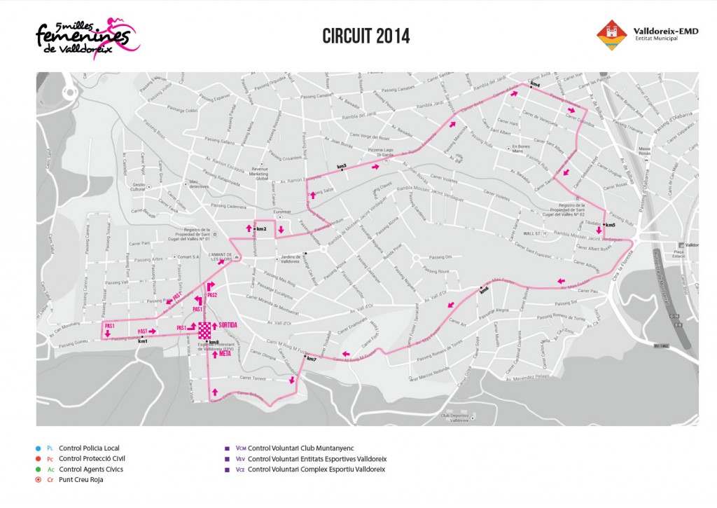 Circuit de les 5 Milles Femenines de Valldoreix 2014